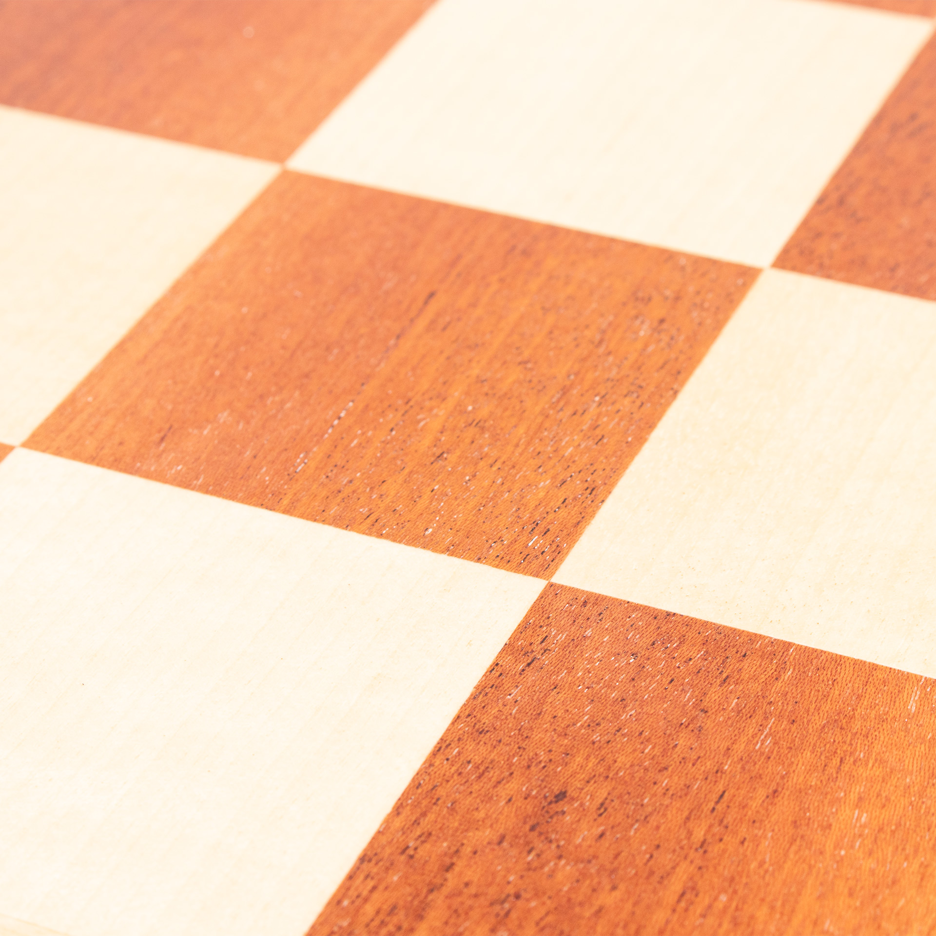 TABULEIRO XADREZ MADEIRA NOGUEIRA 55x55x1,5cm