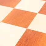 CHESS BOARD VWALNUT WOOD 55x55x1,5cm