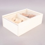 CHESS PIECES WOODEN 9,0cm