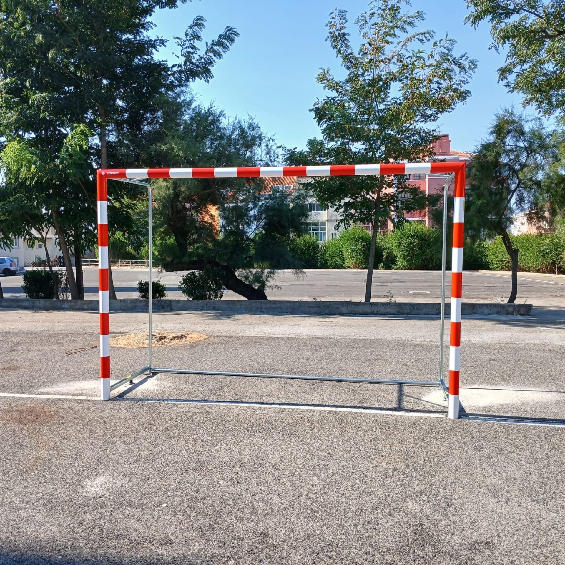 PORTERÍA BALONMANO/FÚTBOL SALA HIERRO REDONDO