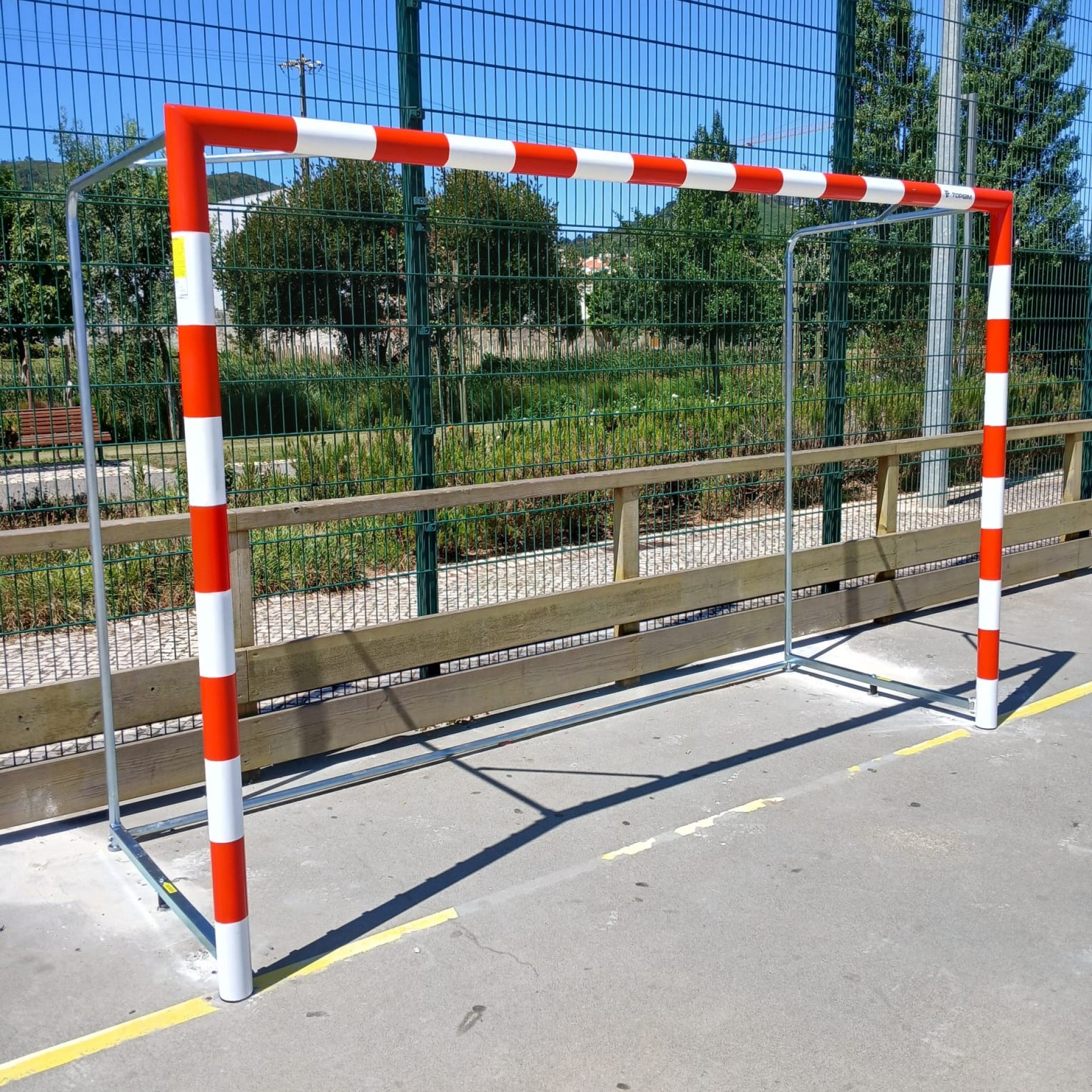 PORTERÍA BALONMANO/FÚTBOL SALA HIERRO REDONDO