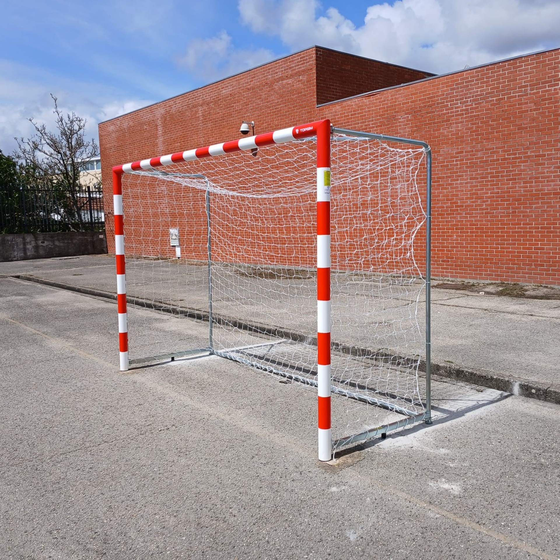 PORTERÍA BALONMANO/FÚTBOL SALA HIERRO REDONDO