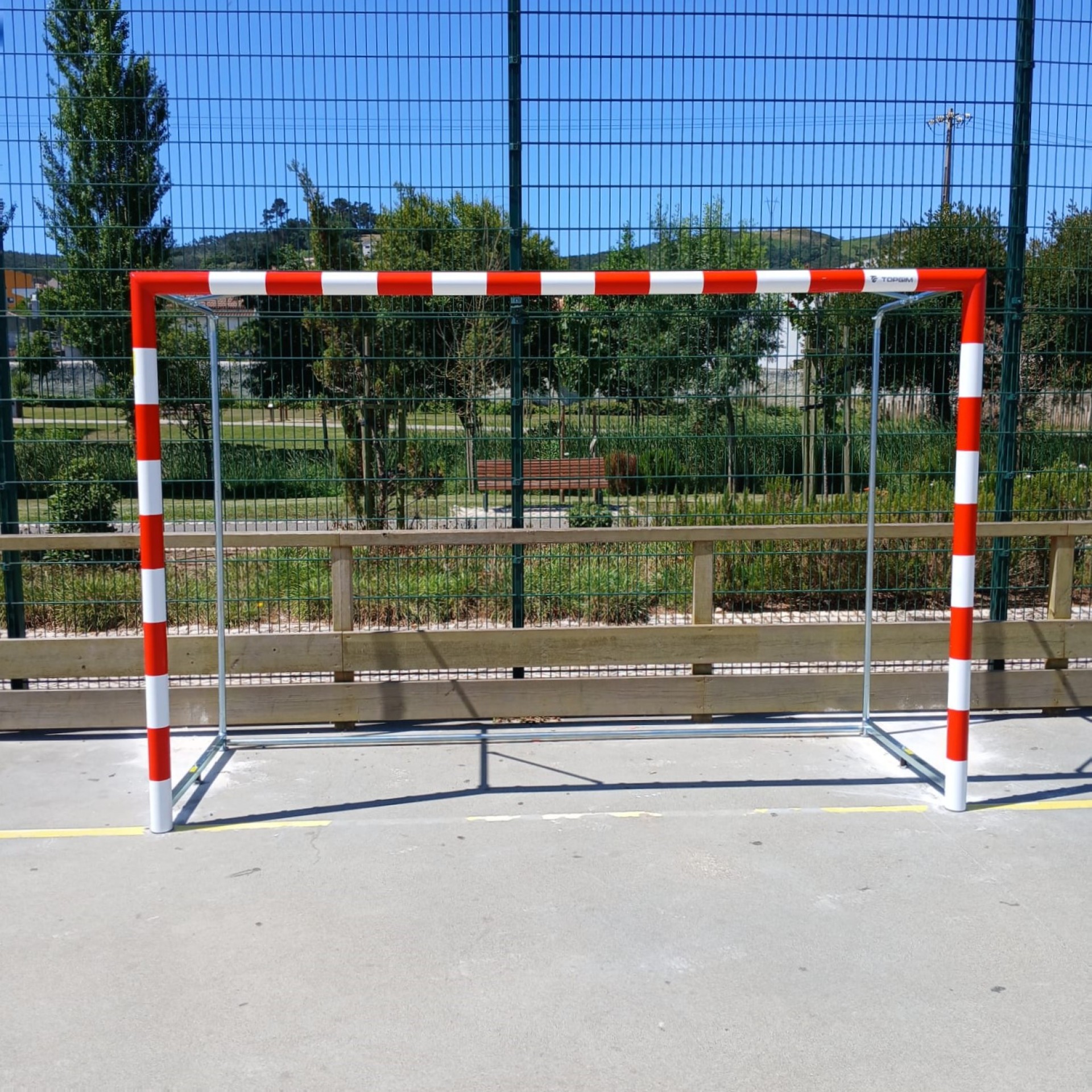 PORTERÍA BALONMANO/FÚTBOL SALA HIERRO REDONDO