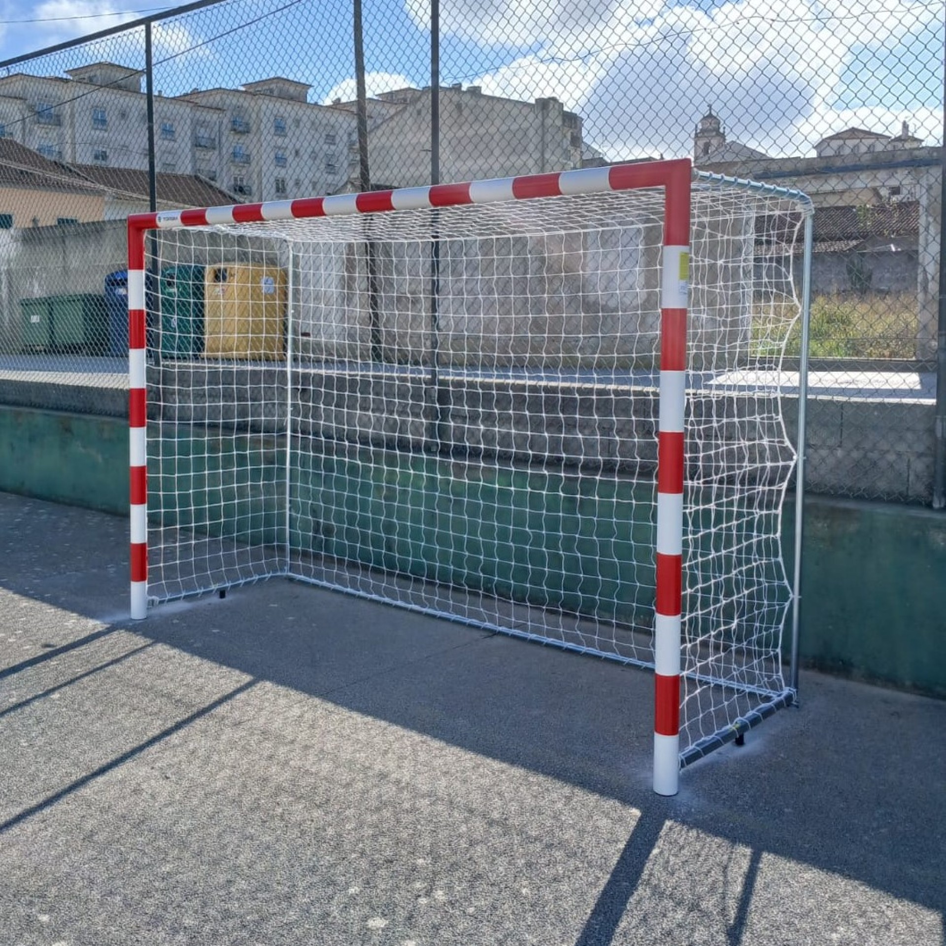 PORTERÍA BALONMANO/FÚTBOL SALA HIERRO REDONDO