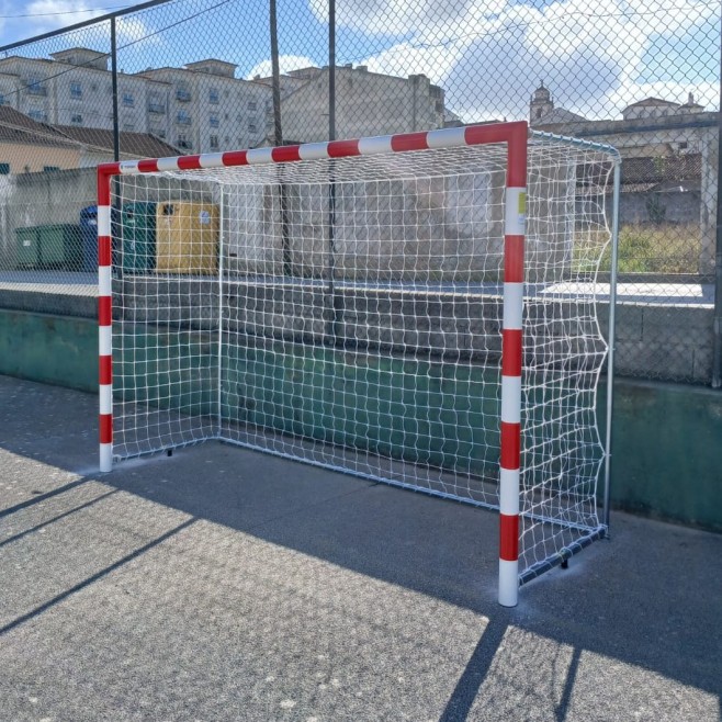 PORTERÍA BALONMANO/FÚTBOL SALA HIERRO REDONDO