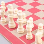 CHESS BOARD AND PIECES SET