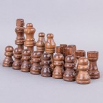 CHESS BOARD AND PIECES SET