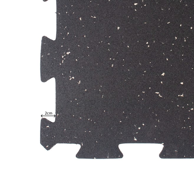 SUELO DE PLACA DE GOMA PUZZLE