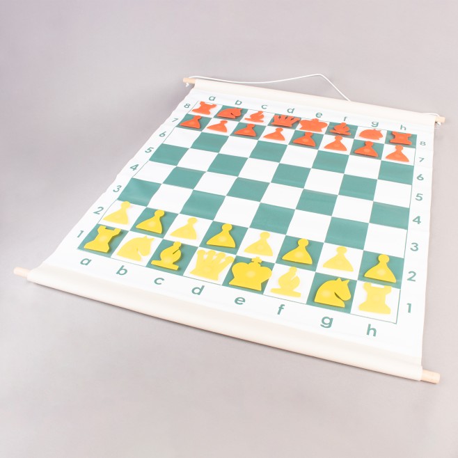 TABLERO DE AJEDREZ MAGNÉTICO DEMOSTRACIÓN 76x65cm