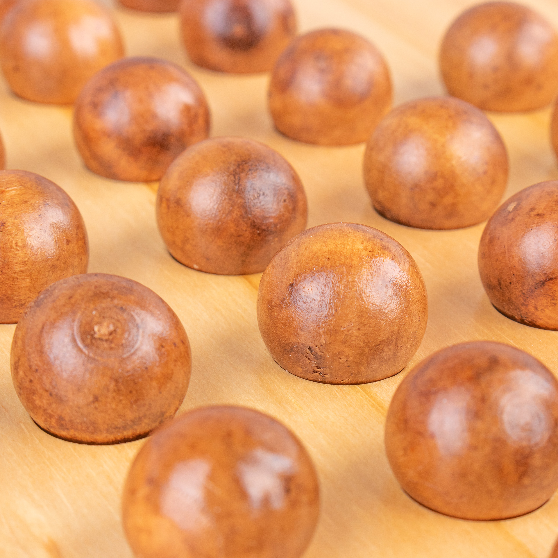 JUEGO SOLITARIO DE MADERA