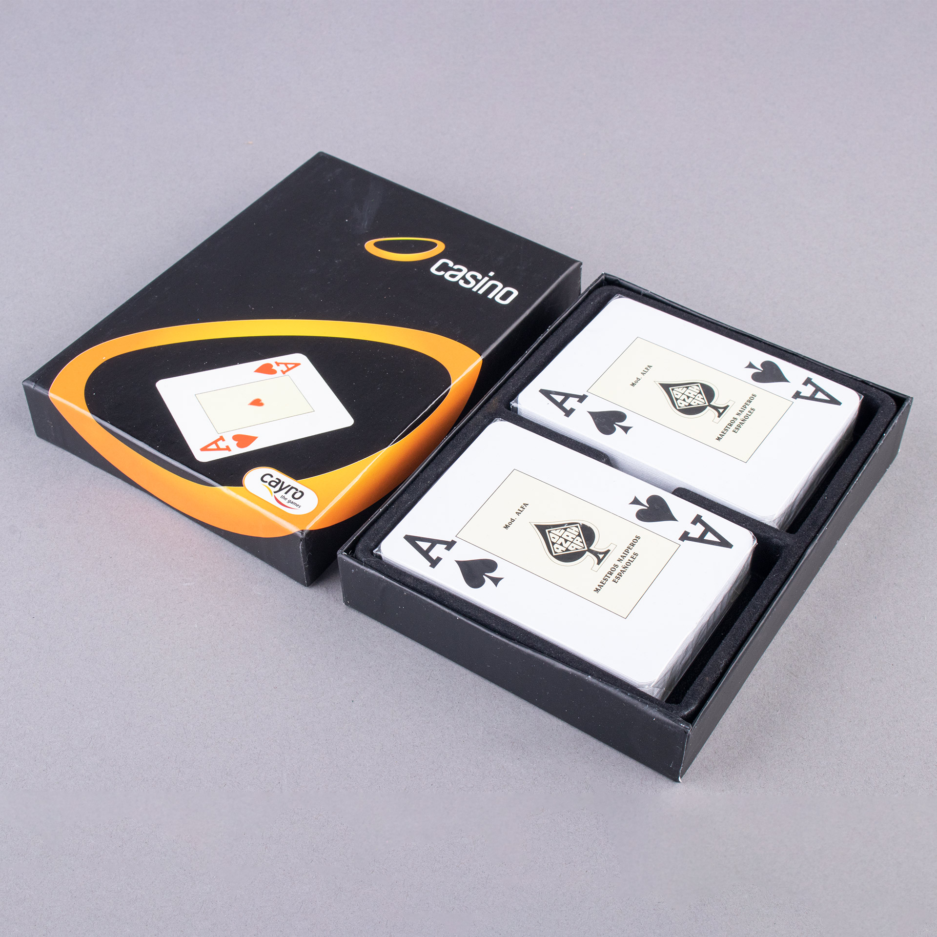 COLOCAR. 2 BARAJAS DE CARTAS CANASTA