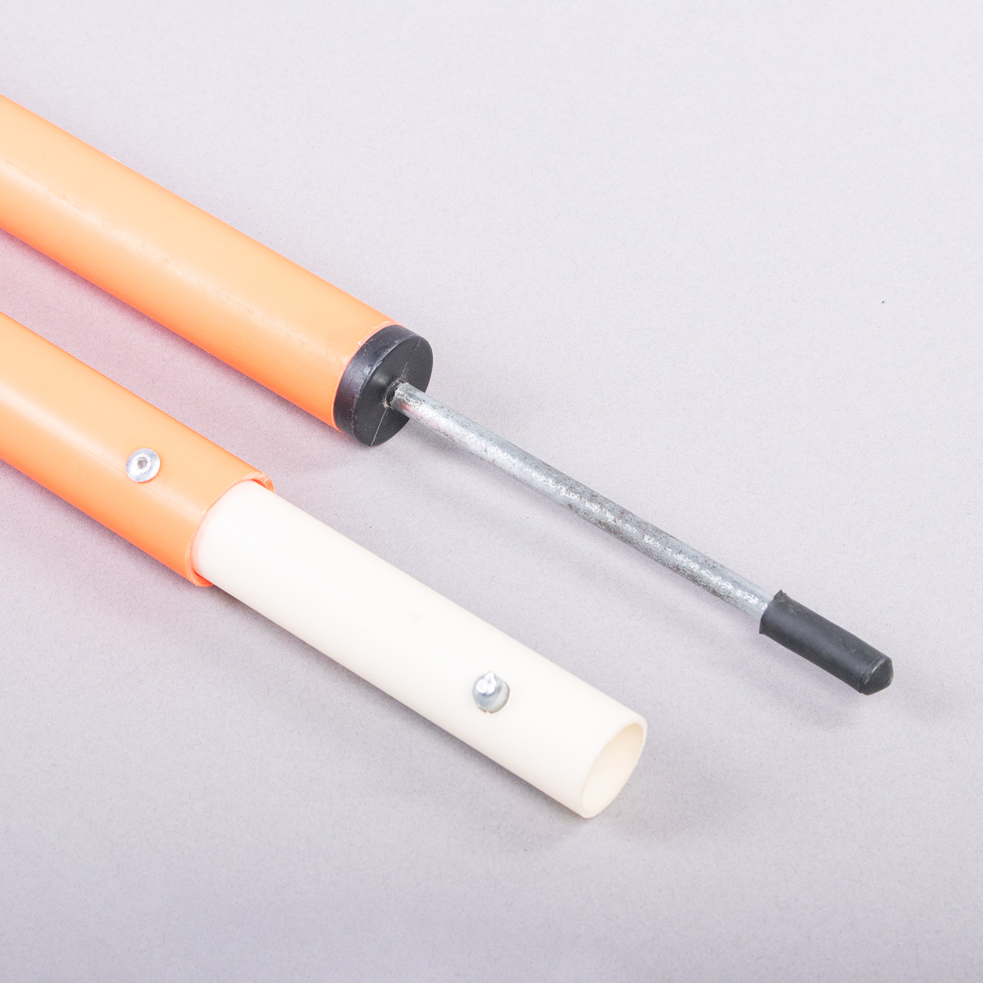 PICA DE 1,60m CON PUNTA DE ACERO - 2 PIEZAS