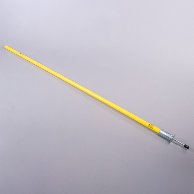 PICA DE 1,60m CON PUNTA DE ACERO Y MUELLE