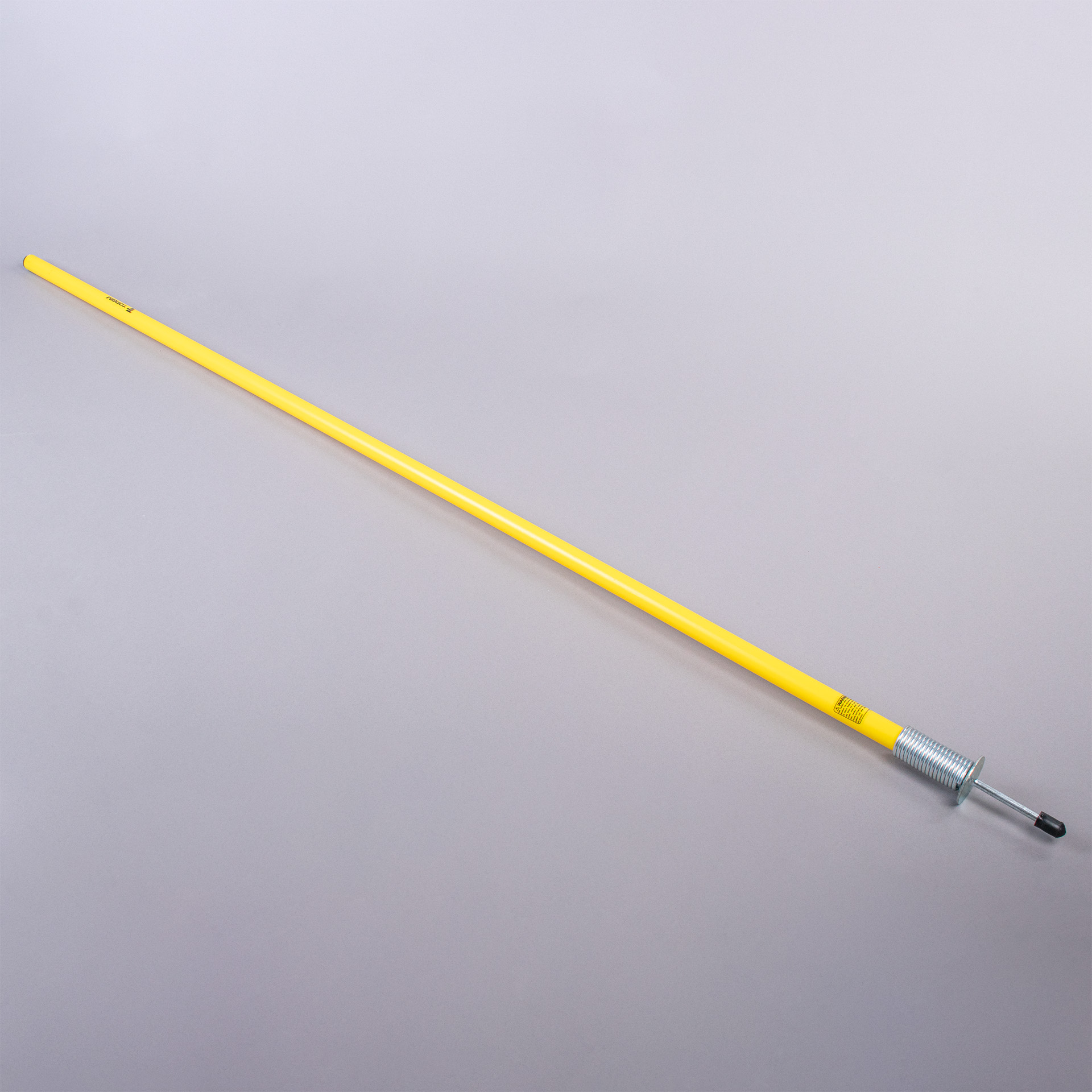 PICA DE 1,60m CON PUNTA DE ACERO Y MUELLE