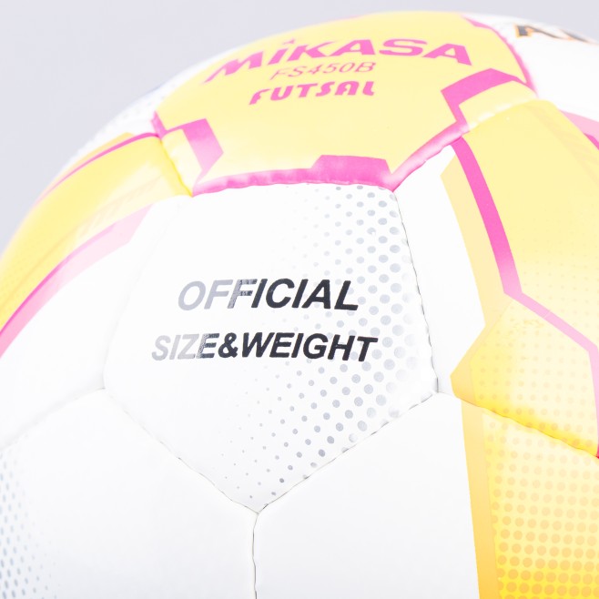 BOLA FUTSAL MIKASA OFICIAL FS450B-YP-FIFA