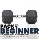 BEGINNER HEXAGONAL DUMBBELL PACK (1kg-10kg)