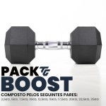 BOOST HEXAGONAL DUMBBELL PACK (2,5kg-25kg)