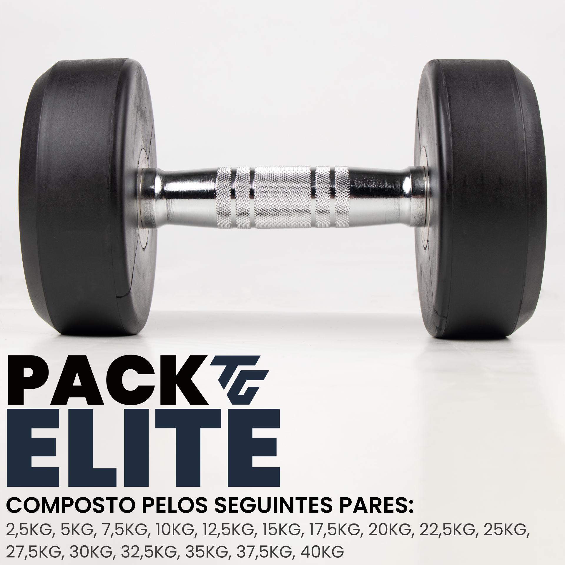 PACK MANCUERNA REDONDO ELITE (2,5kg-40kg)