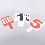 BASKETBALL FOUL MARKING SET