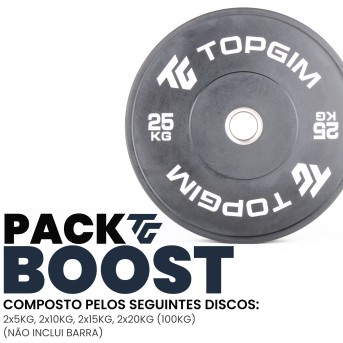 PACK BOOST BUMPER PRETO (100kg)