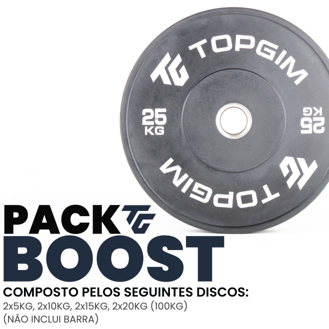 BOOST BLACK BUMPER PACK (100kg)