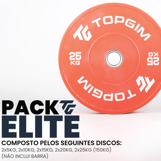 ELITE COLORED BUMPER PACK (150kg)