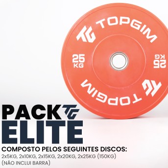 PACK ELITE BUMPER COLORIDO (150kg)