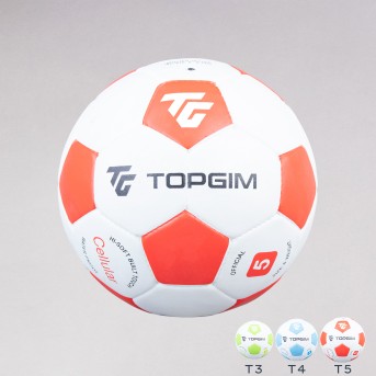 BOLA FUTEBOL TOPGIM BORRACHA CELULAR