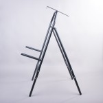 SOPORTE METÁLICO ALTO PARA ESTANTE DE TIRO CON ARCO