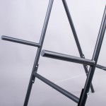 SOPORTE METÁLICO ALTO PARA ESTANTE DE TIRO CON ARCO