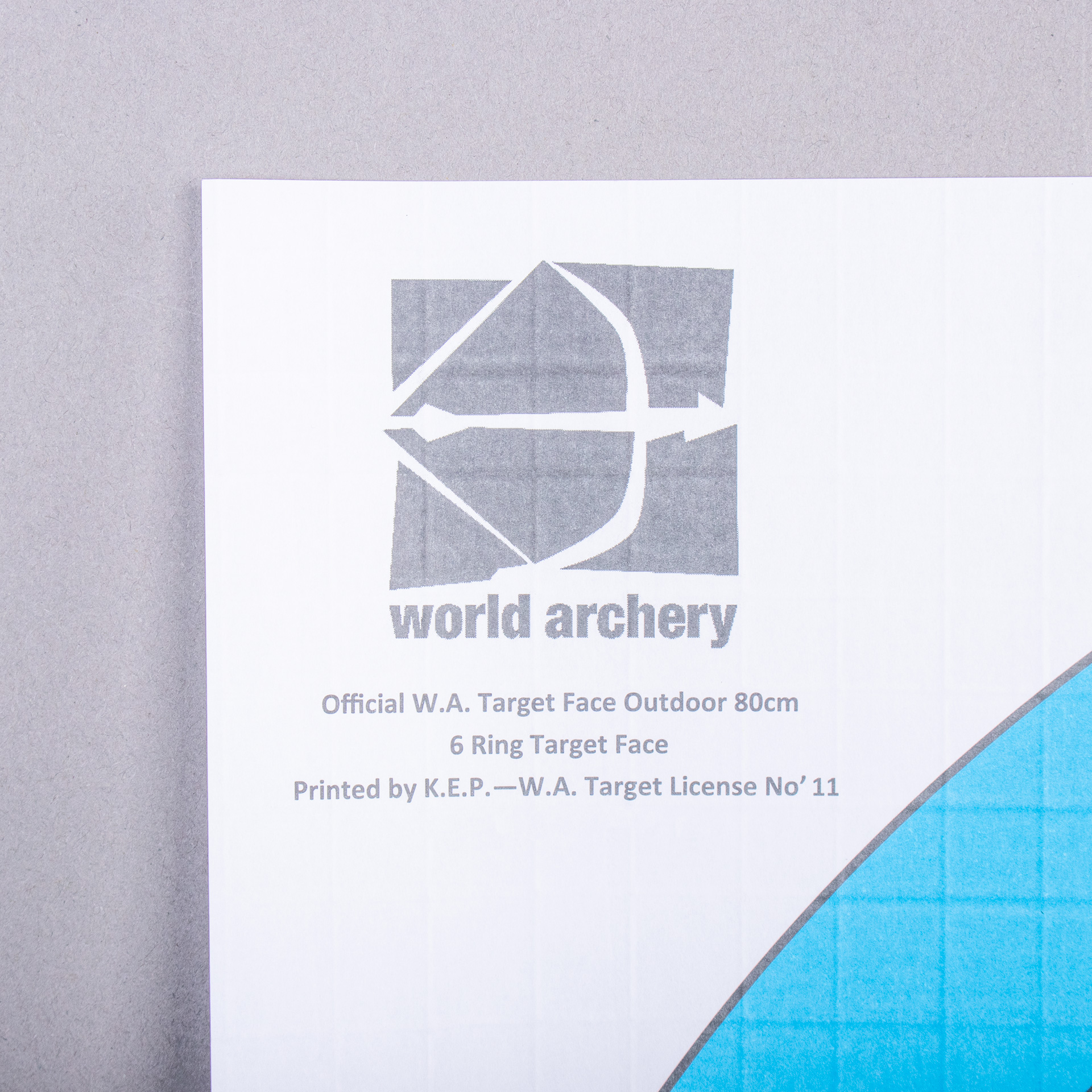 ALVO TIRO COM ARCO TEMPLE PAPEL REFORÇADO 80cm