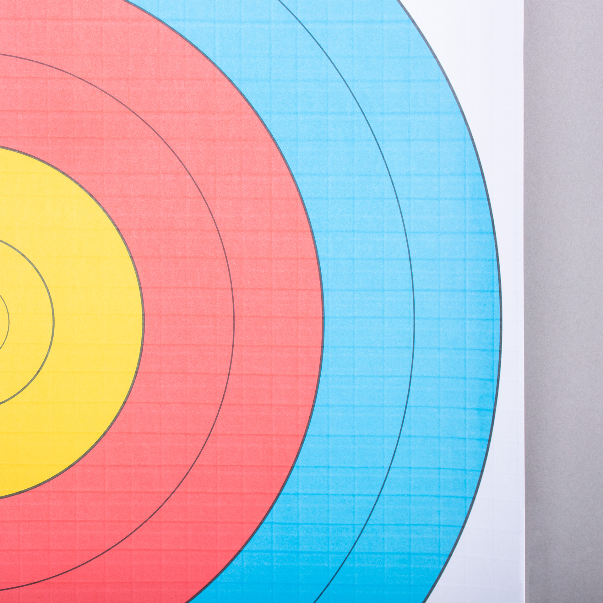 ALVO TIRO COM ARCO TEMPLE PAPEL REFORÇADO 80cm