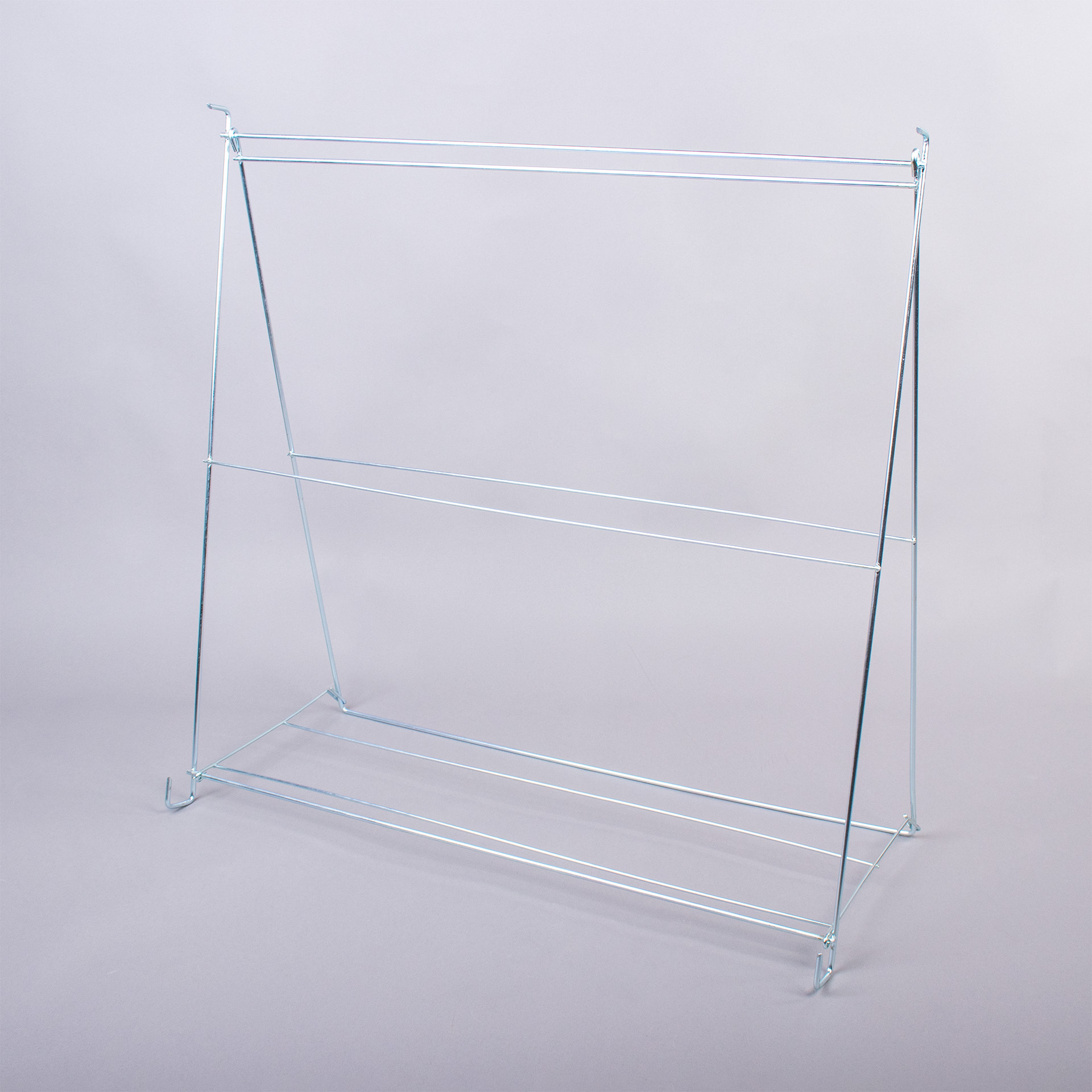 CAVALETE BAIXO EM METAL PARA BASTIDOR DE TIRO COM ARCO