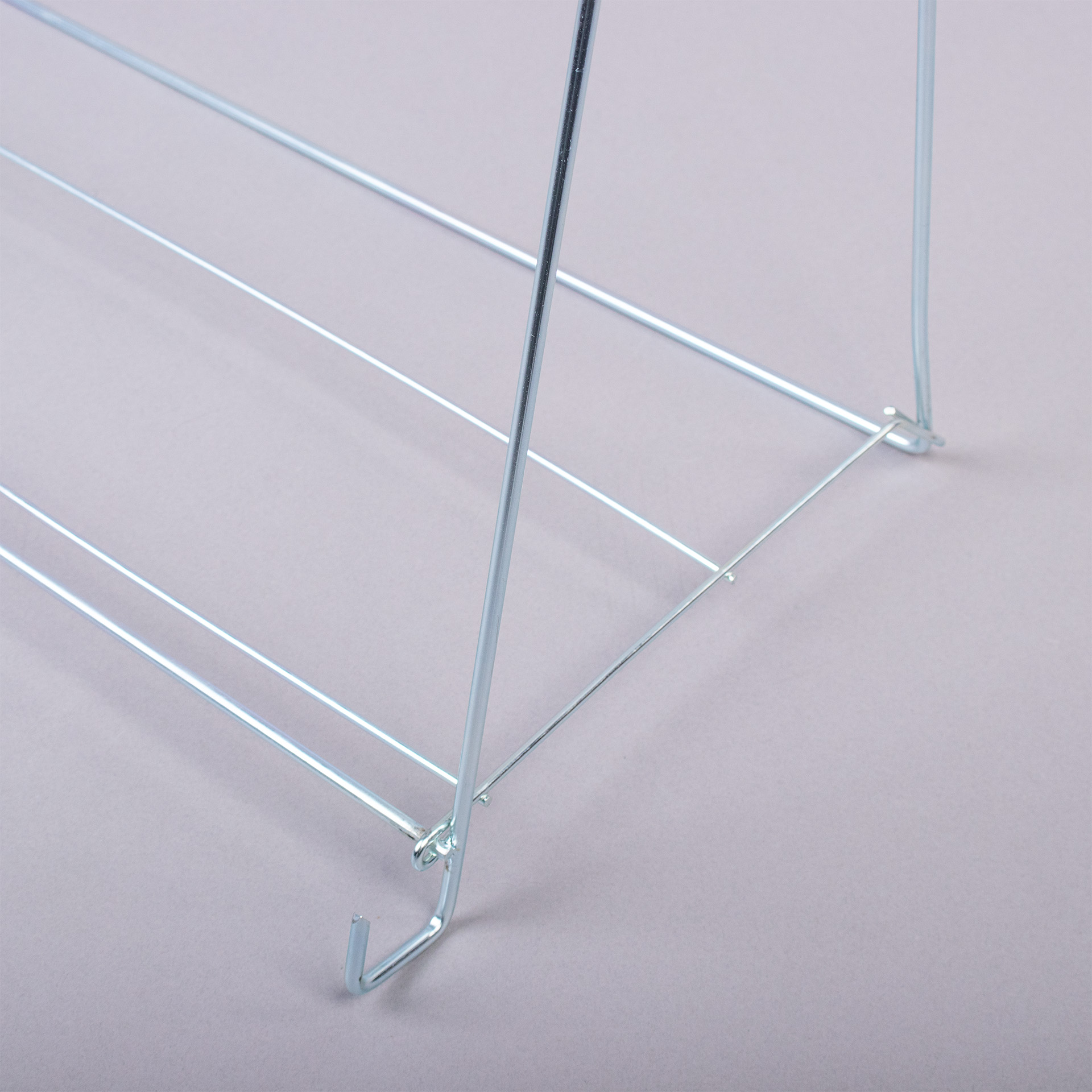 CAVALETE BAIXO EM METAL PARA BASTIDOR DE TIRO COM ARCO