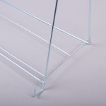 CAVALETE BAIXO EM METAL PARA BASTIDOR DE TIRO COM ARCO