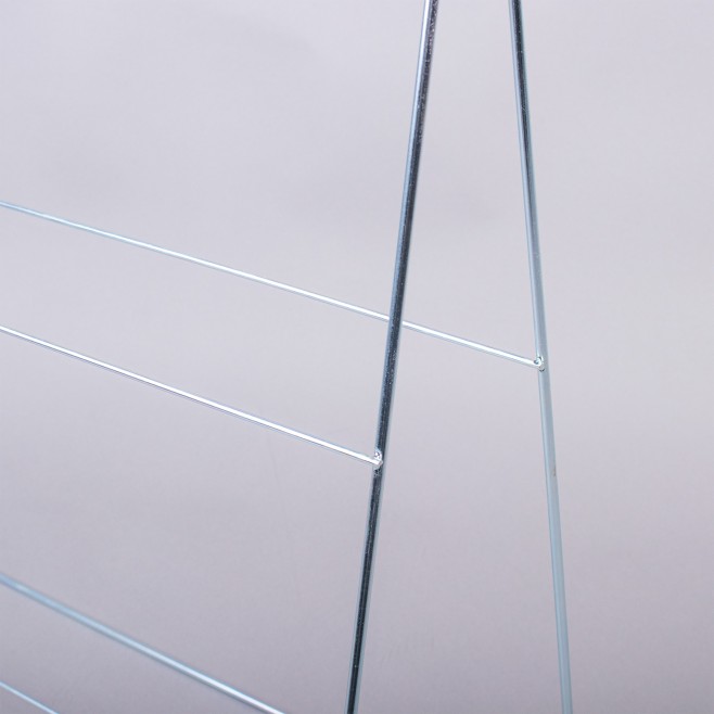 CAVALETE BAIXO EM METAL PARA BASTIDOR DE TIRO COM ARCO