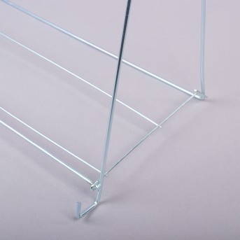 CAVALETE BAIXO EM METAL PARA BASTIDOR DE TIRO COM ARCO