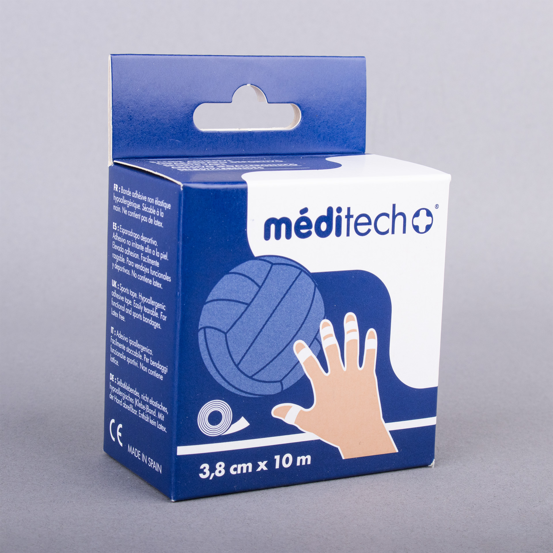 BANDA ADHESIVA NO ELÁSTICA PARA STRAPPING