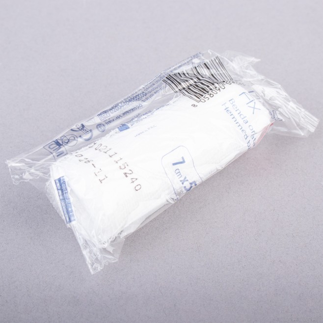 LOTE DE 5 BANDAS DE GASA