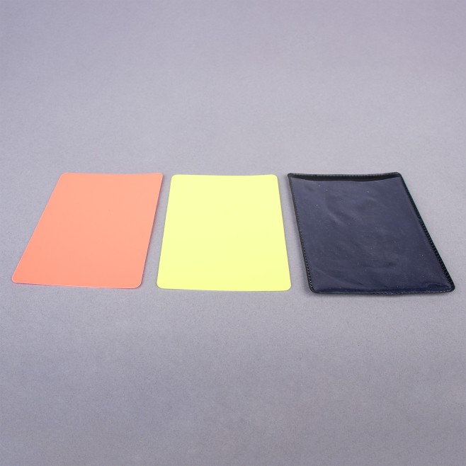 JUEGO DE TARJETAS DE RBITRO