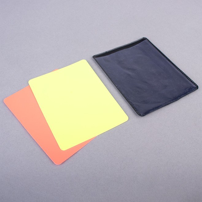 JUEGO DE TARJETAS DE RBITRO