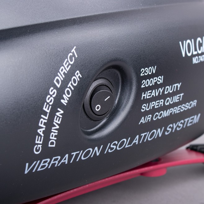 COMPRESSOR ELCTRICO 220V VOLCANO C/ MEDIDOR DE PRESSO