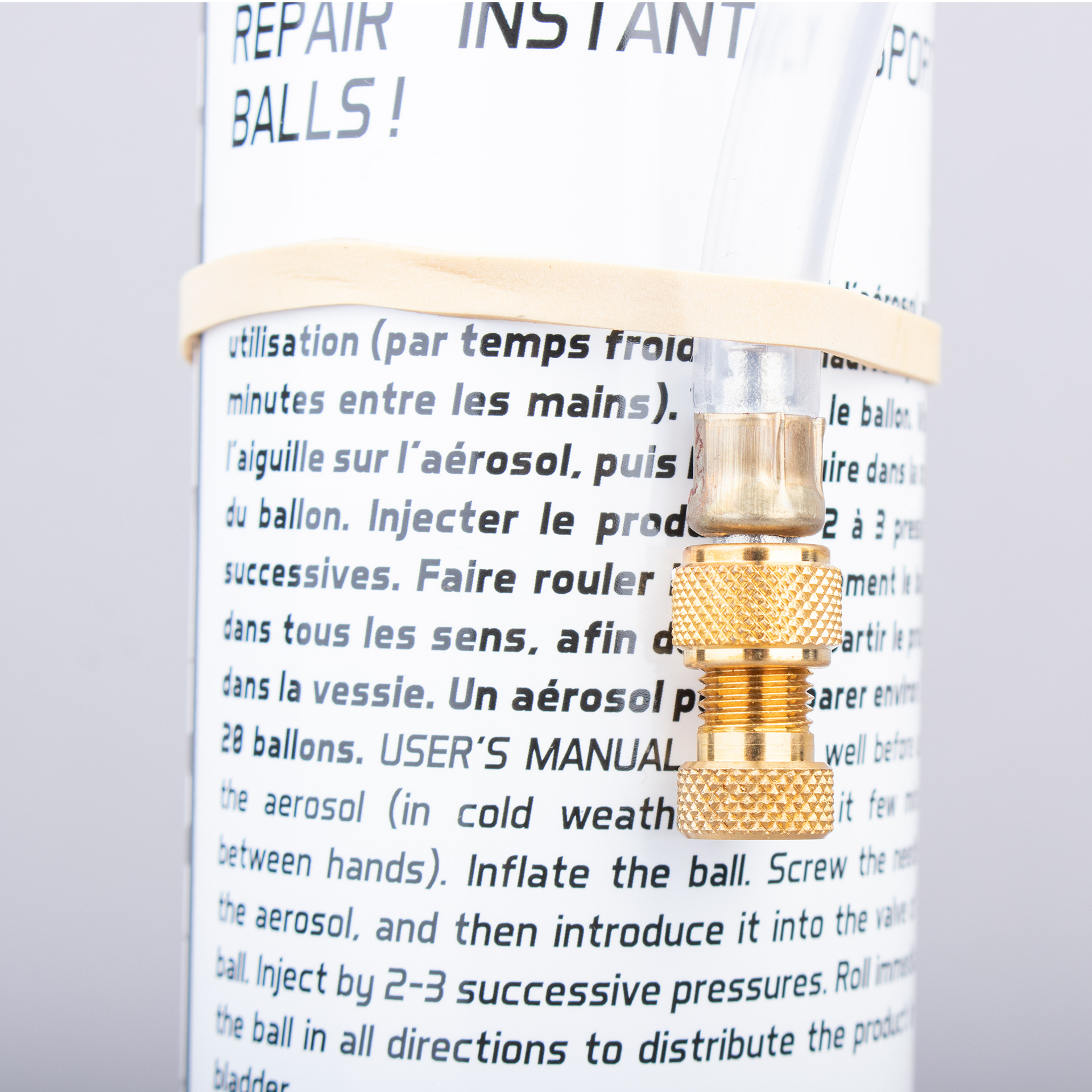 SPRAY PARA REPARAÇÃO DE BOLAS