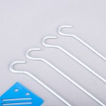 LOTE DE 4 PEÇAS PARA FIXAÇÃO DE BANDAS EM AREIA OU RELVA NAT