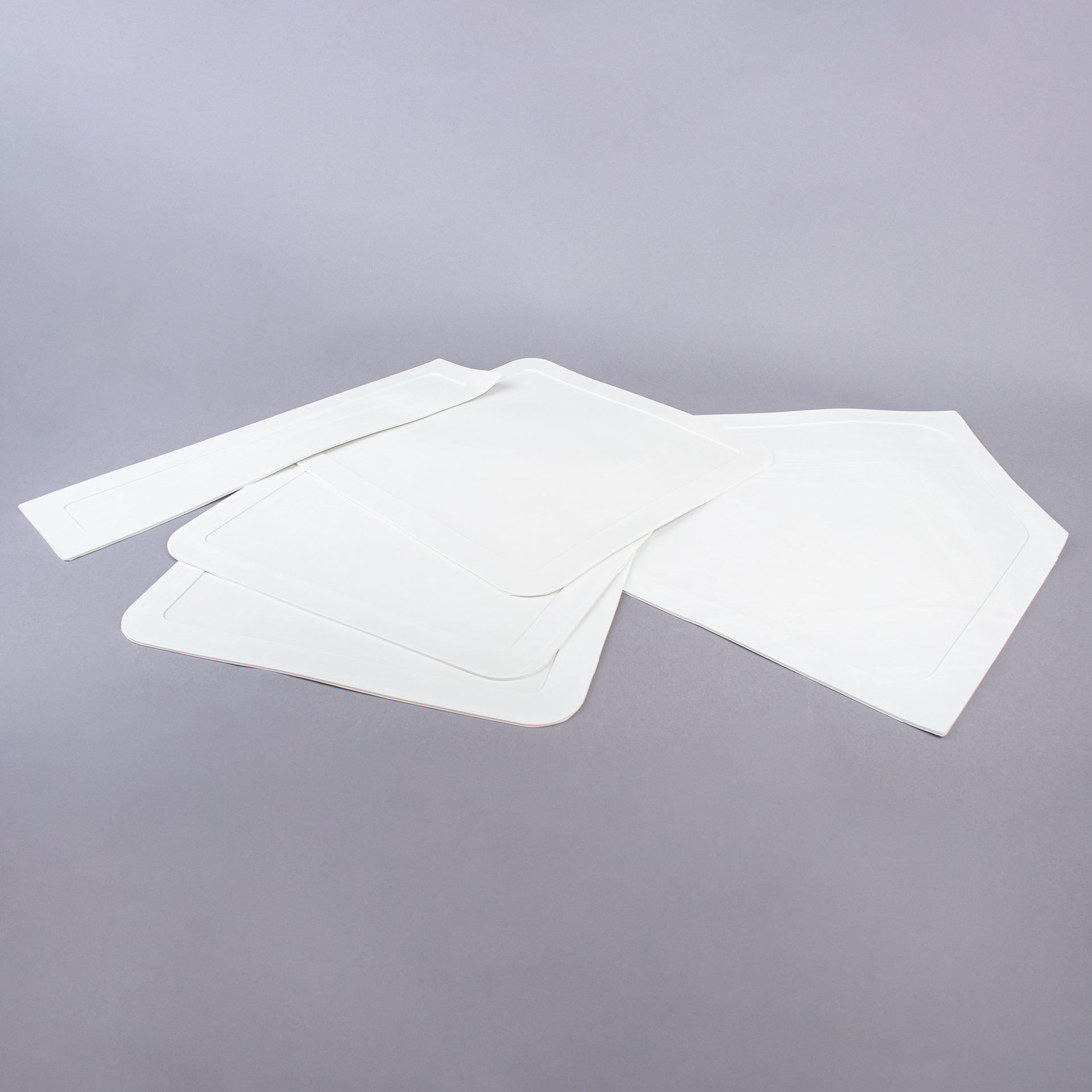 SET OF RUBBER BASES FOR BASEBALLS