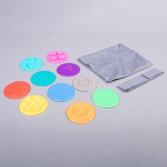 CONJUNTO DE DISCOS TÁCTEIS GONGE CONJUNTO DE DISCOS TÁCTEIS GONGE