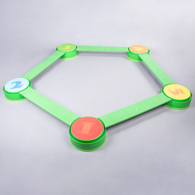 PERCURSO PSICOMOTOR COM ILHAS E PRANCHAS