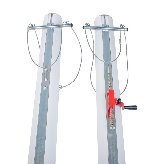 PAR DE POSTES DE VOLEIBOL COMPETICIN