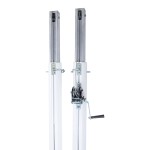 PAR DE POSTES DE VOLEIBOL ALTA COMPETICIN