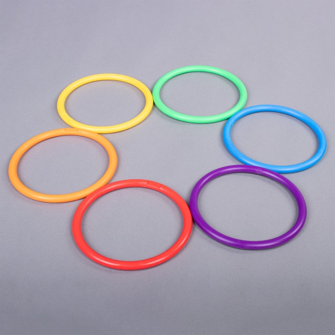SET OF 6 MULTIPURPOSE RINGS 16cm GONGE